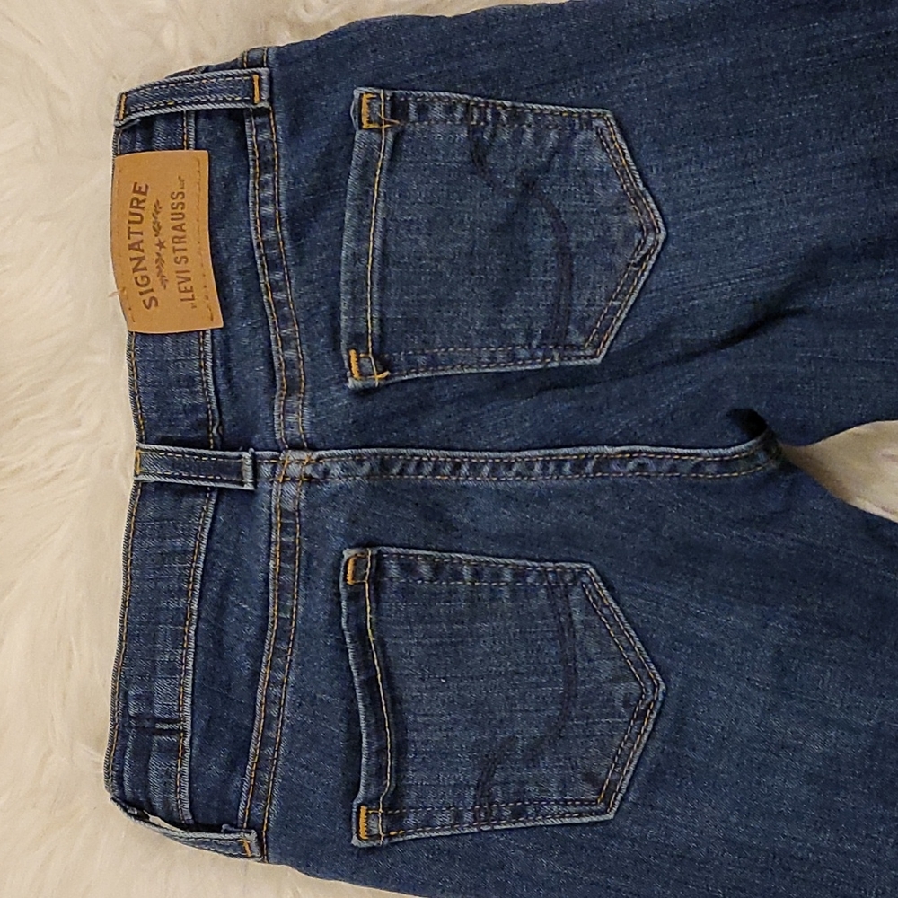 Signature by Levi Straus girls size 8 skinny jeans - Picture 5 of 9